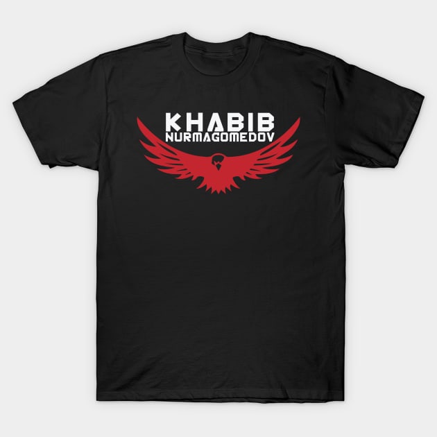 Khabib The Eagle Nurmagomedov T-Shirt by cagerepubliq